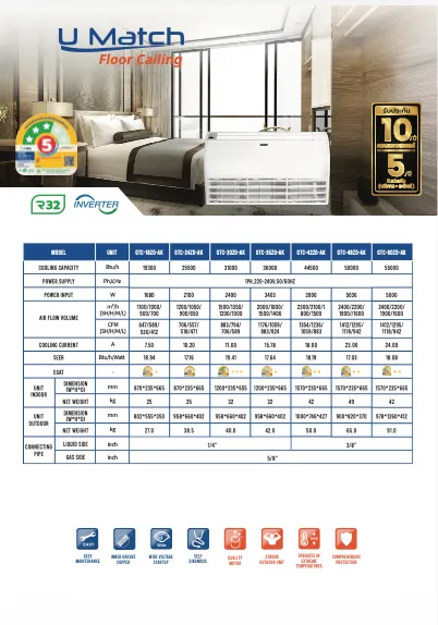 U Match Floor Cailing - Marketing Image 1
