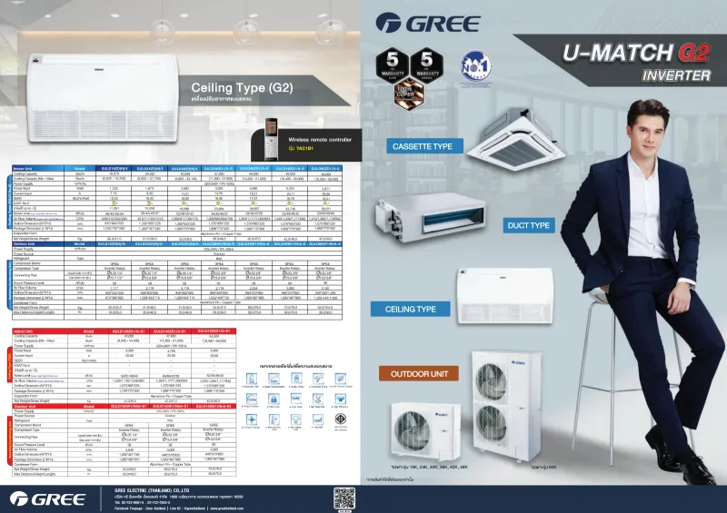 U-MATCH G2 (Ceiling Type) - Marketing Image 1