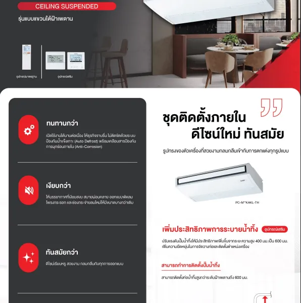 PC Series Ceiling Suspended - Marketing Image