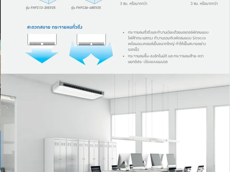 SkyAir Standard Inverter (Ceiling) - Marketing Image 2
